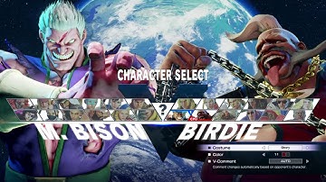 SFV how to deal with command grab characters with M.Bison