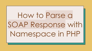 How to Parse a SOAP Response with Namespace in PHP