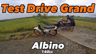 TEST DRIVE ASTREA GRAND ALBINO 140CC HARIAN | ASTREA GRAND JAHAT | C SERIES | LEVLOG 3 (LEGEND VLOG)