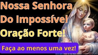 🌟"Terço Poderoso a Nossa Senhora do Impossível - Transforme Sua Fé em Milagres" 🙏✨