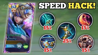 Kimmy Movement Speed Hack new Meta Top Global Kimmy Best Build mlbb