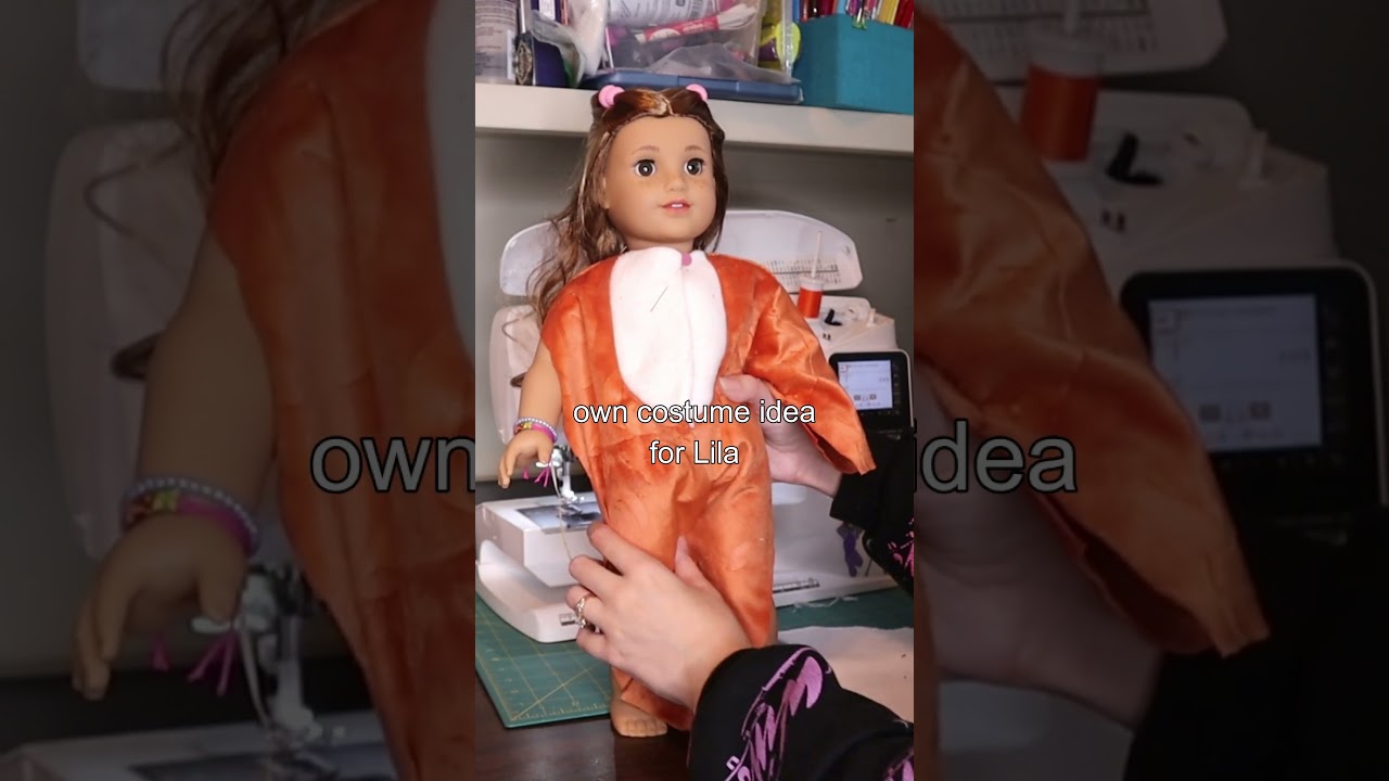 Sewing a Halloween Costume for my American Girl Doll