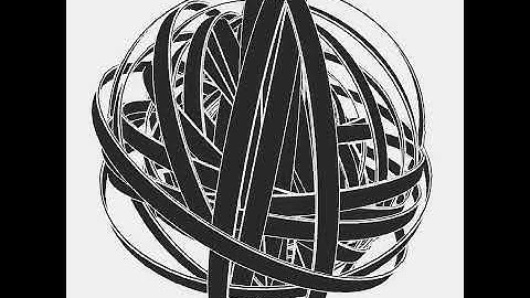 Sphere by Ring. Draw by openFrameworks