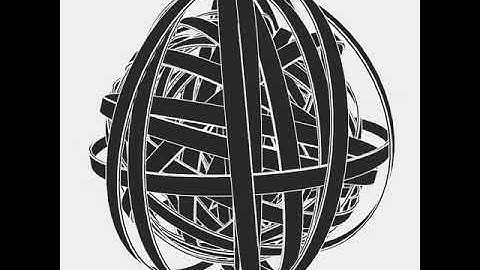 Sphere by Ring. Draw by openFrameworks