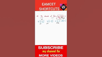 Functions Eamcet classes in telugu #domain #eamcetmaths #function #shortvideo