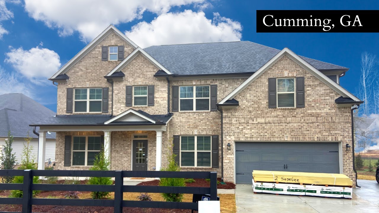 NEW CONSTRUCTION Home for Sale in Cumming, GA - 5 Bedrooms - 4 Bathrooms - 