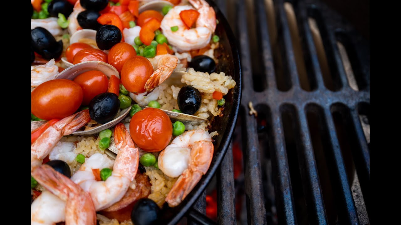 Texas Wines & Paella on the Grill YouTube