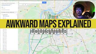 Underappreciated Alleys Problematic Transit - Awkward Maps Louisville