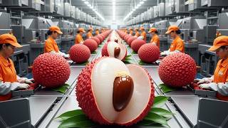 Inside a Lychee Processing Factory — From Fresh Fruit to Packed Export Boxes