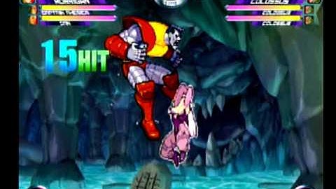 Marvel vs Capcom 2 MORRIGAN infinite combo