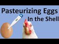 Pasteurizing Eggs in the Shell