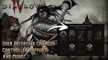 Diablo 4 Update - User Interface changes, Controller Support, Monster  Archetypes and more!