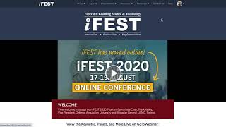 iFEST Website Tool Orientation screenshot 3