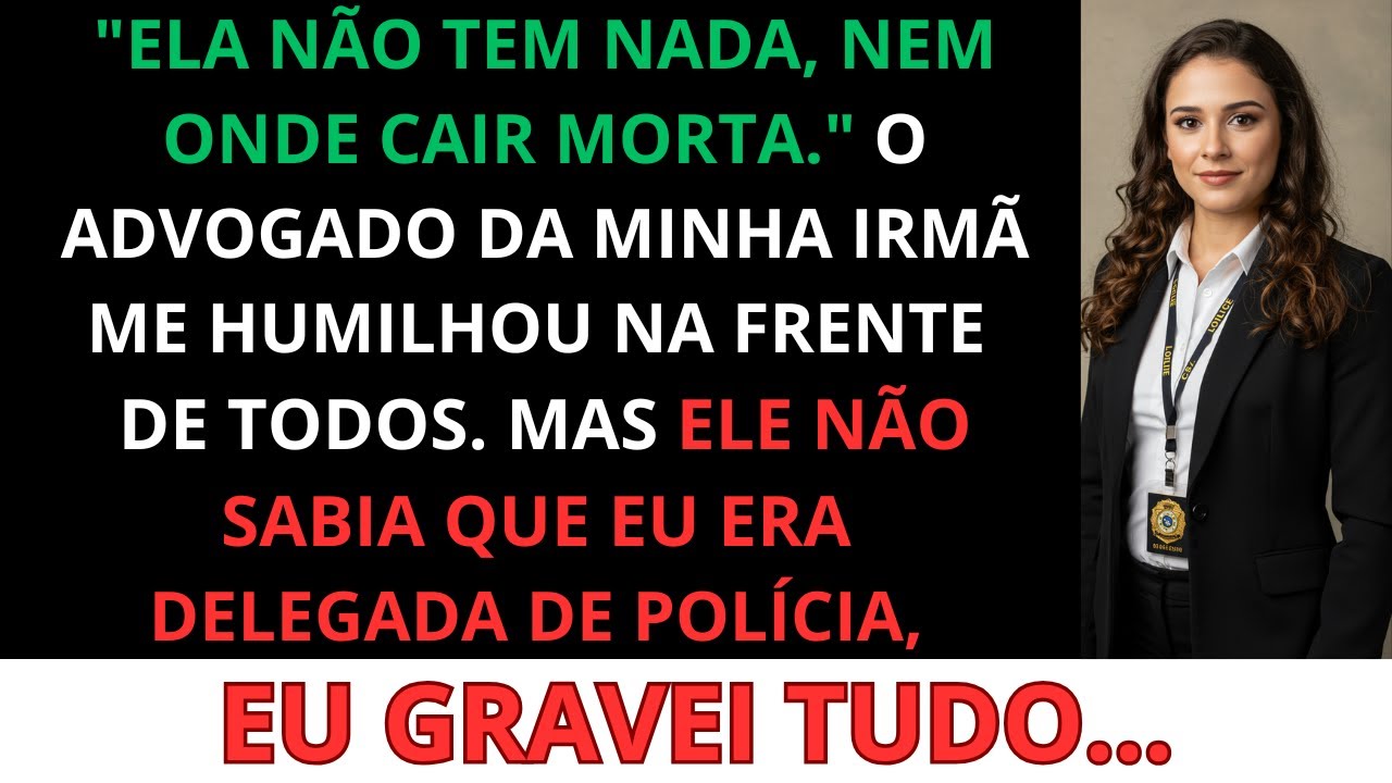 "Ela Não Tem Nada, Nem Onde Cair Morta." O Advogado Da Minha Irmã Me Atacou, Mas Eu Tinha Um Segredo