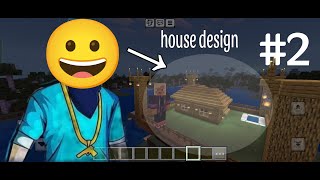 Minecraft Creative house design & small swimming pool / 🏡&🏊🏻‍♂️ #2