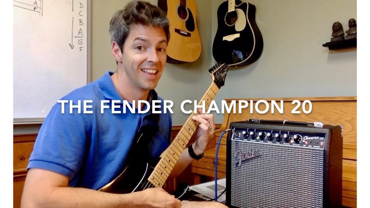 Champion 20 Guitar Amp Review (Unboxing and Settings DEMO) -