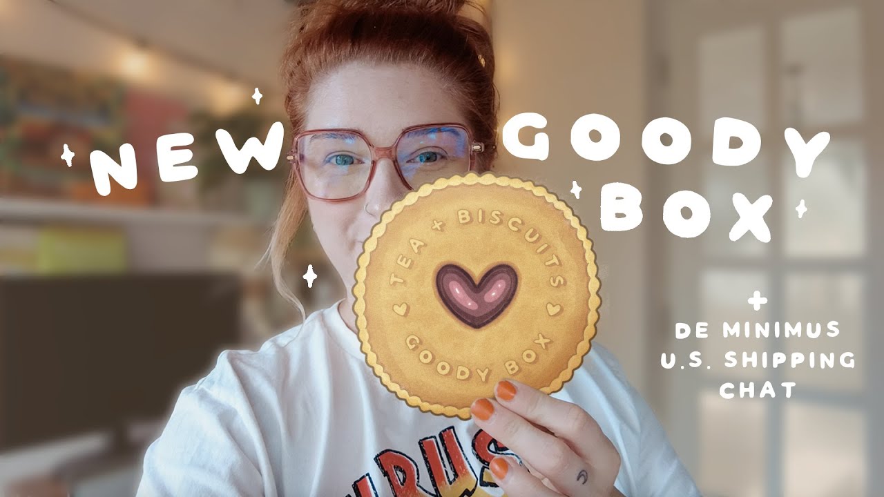 Crafting a Biscuit-Shaped Stationery Goody Box 🍪 + US Shipping Changes for My Small UK Business