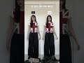【TRIFLE】ミニワンピースコーデ🖤みんなはどっちが好き？ #shorts
