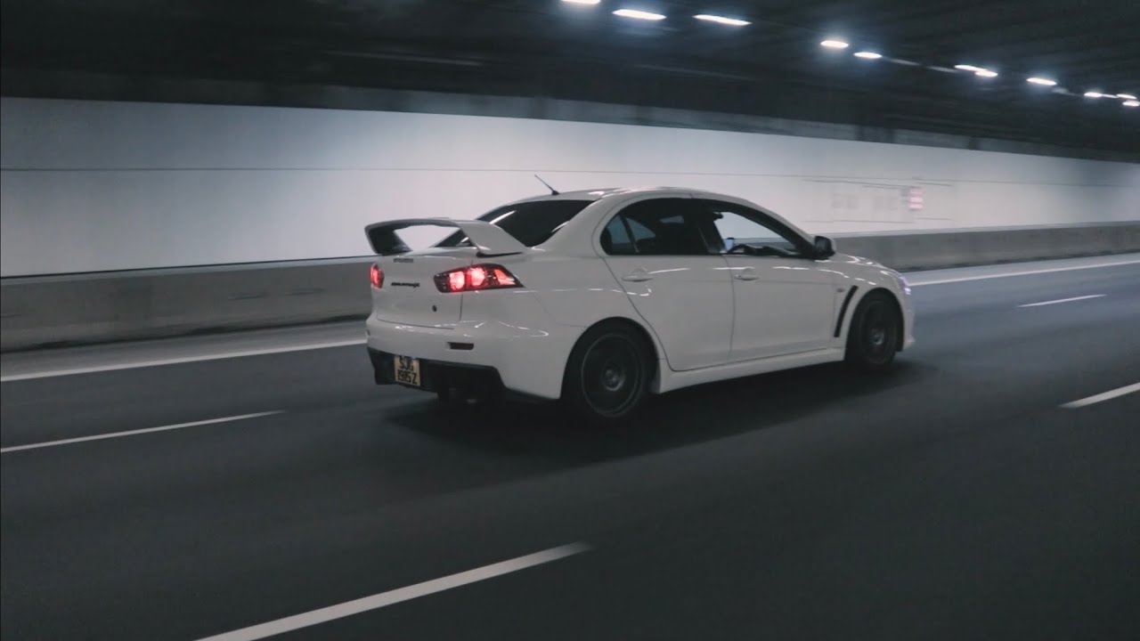 EVO X x EURO R Night run