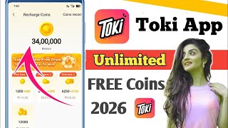 toki app me free chat kaise kare || toki app free coins 2026 | toki app unlimited coins 2026 screenshot 3