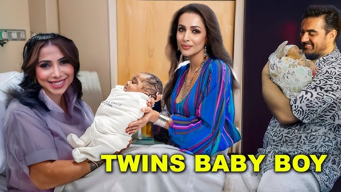 Shura khan Arbaaz khan blessed with Twins Baby Boy! Malaika Arora came to  Hospital with Gifts