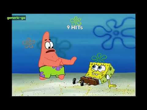 bob esponja Patrick Beat Himself 500 Times, LITERALLY   Spongebob Funny Edits
