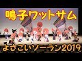 『 鳴子ワットサム 』 in よさこいソーラン 2019.6.9　at カナモトホール