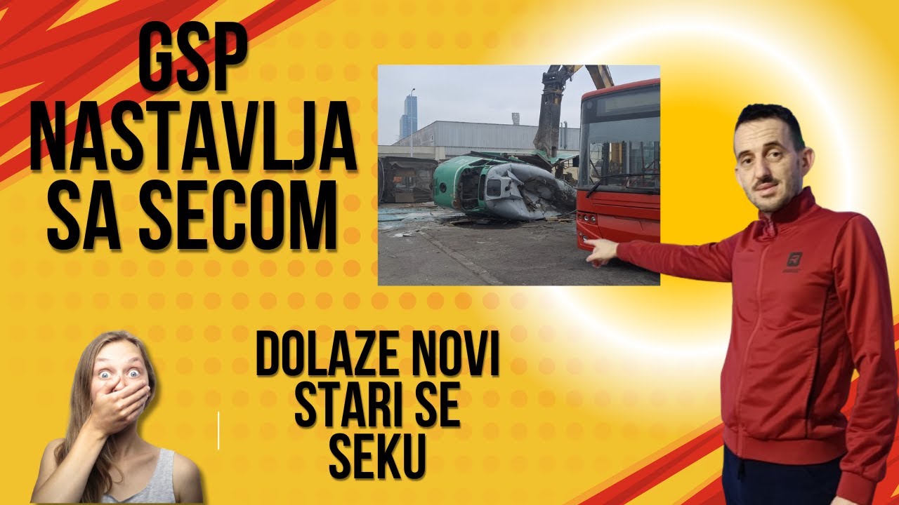 Kako izgleda demoliranje / seckanje Tramvaja!