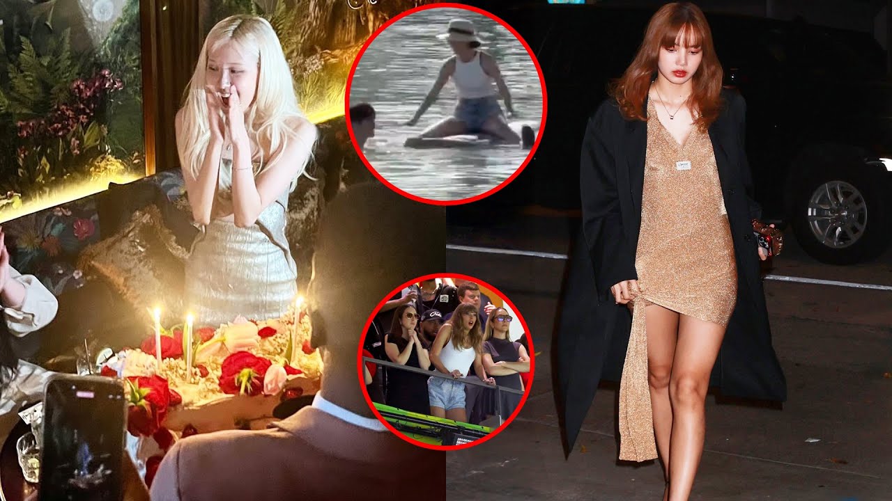 Lisa celebrating Rosé's early 28th birthday in LA? APT played at Super Bowl, Jisoo's romantic scenes