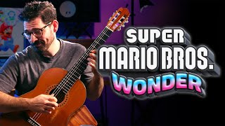 Mario WONDER Overworld Theme has ALOT going on! | Tv On Guitar