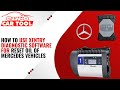 How to use XENTRY diagnostic software for reset oil of MERCEDES Vehicles | EUROCARTOOL.COM