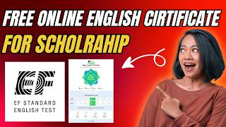 How to Get FREE EF SET English Certificate for Scholarships 2026 | 6-Min Complete Guide