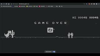 Dino Game Unblocked School Chromebook