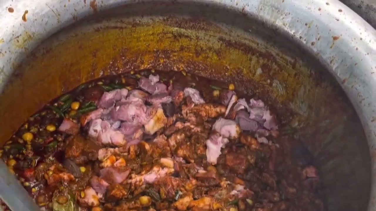 Dhaba Style Mutten Curry | Village Mutten Cooking
