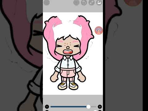 كيف اقلب شعر شخصيه توكا بوكا