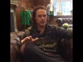 Sam Heughan LIVE at Barbour store in NY