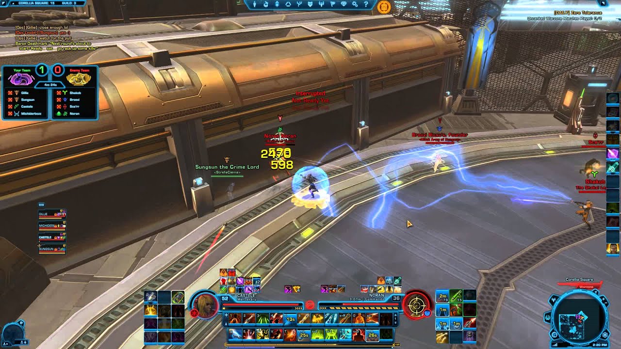 SWTOR [Merc-52] Arena 2.6.1 - YouTube