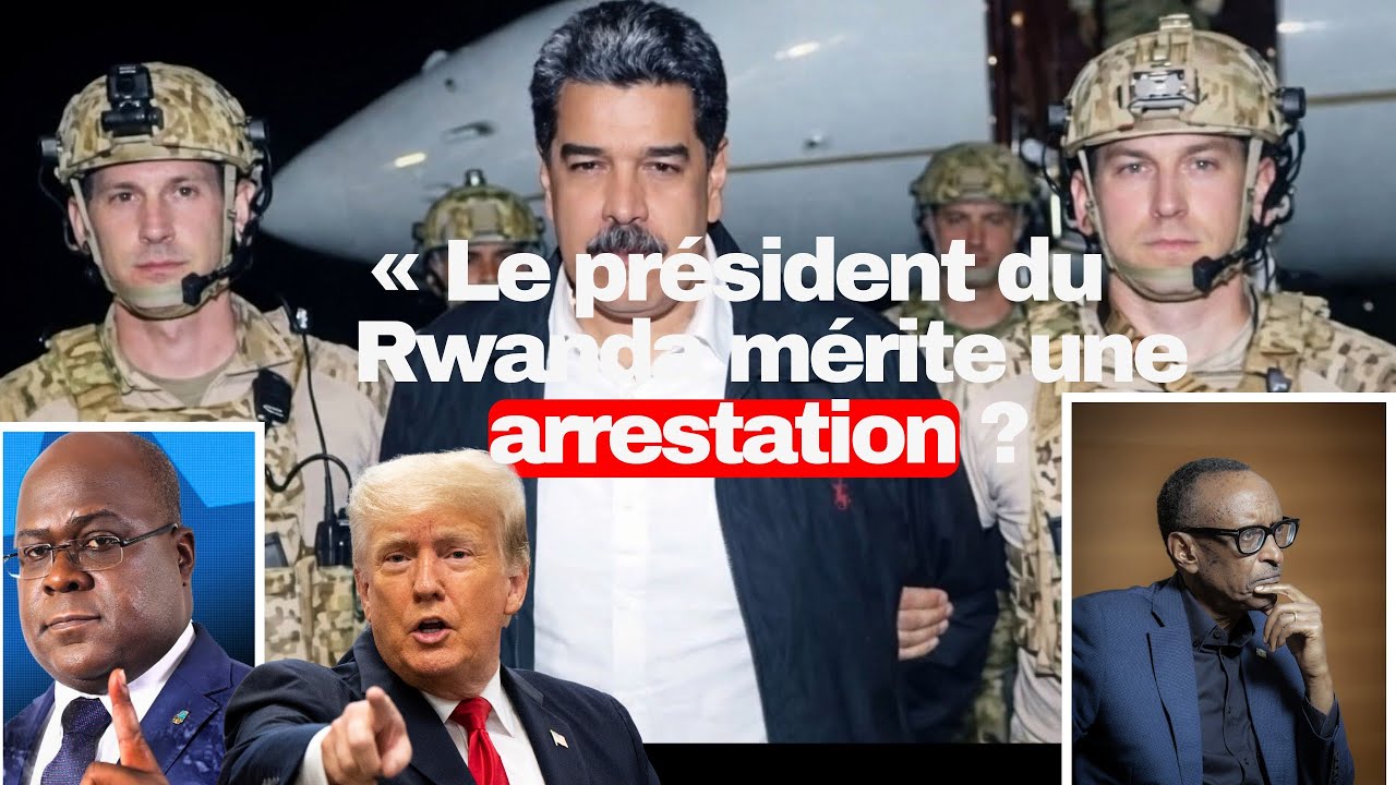 « Le président du Rwanda mérite une arrestation ? à l’instar de celui du Venezuela » Exprimez-vous