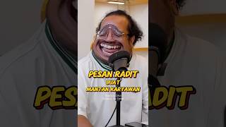 Download Lagu PESAN RADIT BUAT MANTAN KARYAWANNYA‼️😂  #radityadika #raismarasabessy #ketawaitusehat MP3