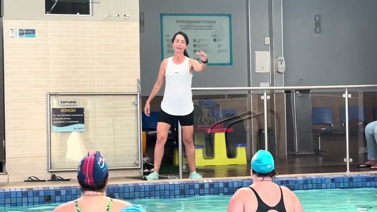 Hidroginástica. Aquecimento (AcquaFitness / Warm up) Profª Kênia Paniago