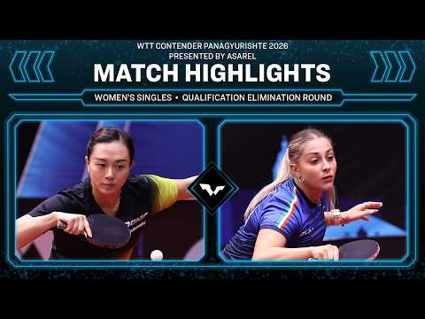 Yuan Wan vs Nicole Arlia | WS QER | #WTTPanagyurishte 2026