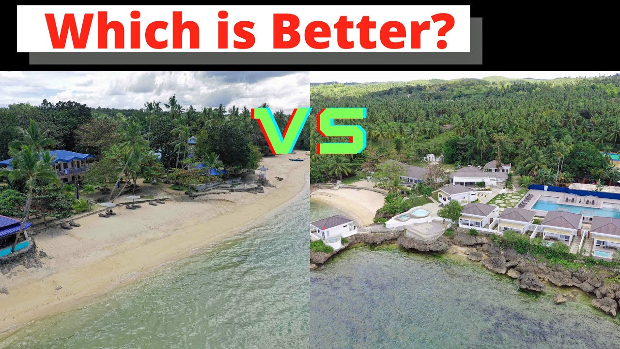 Where to Stay in Tabuelan Cebu | Durhan White Beach Resort vs Cebu R Resort