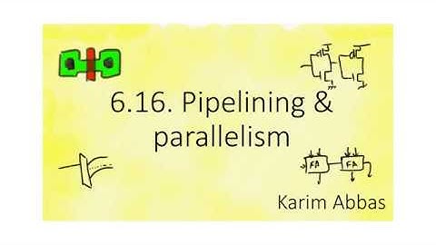 6.16. Pipelining & parallelism