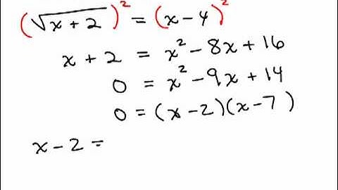 Solving Radical Equations 6