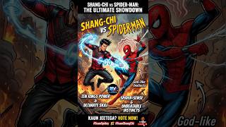 Shang-Chi vs Spider-Man: Kaun Jeetega? 😱 | Marvel Ultimate Fight #marvel #ytshorts #spiderman