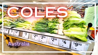 shop with me coles australia | grocery shopping