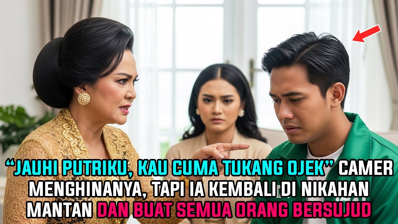 Dihina Karena Cuma Tukang Ojek, Tapi di Hari Pernikahan Mantan, Semua Sujud Saat Tahu Siapa Dirinya