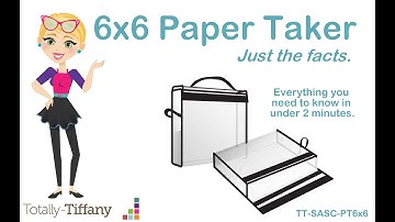 6x6 Paper Taker   Just the Facts
