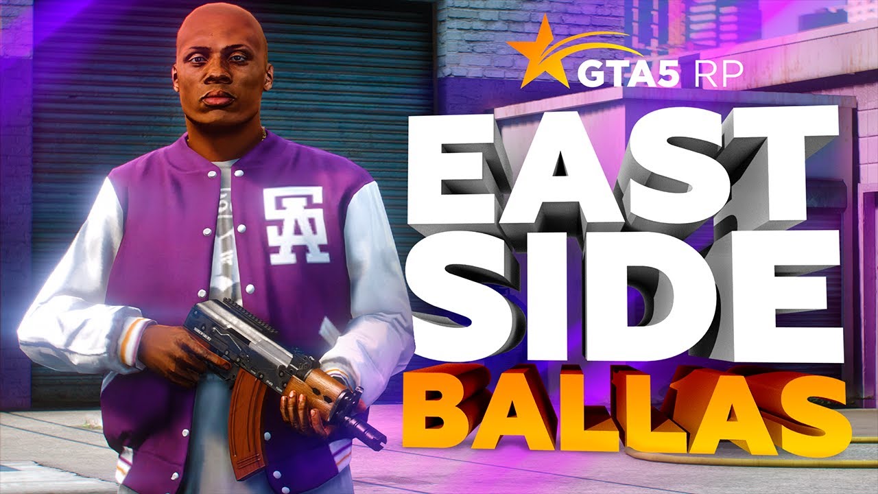 East Side Ballas | Банда на GTA 5 RP! - YouTube
