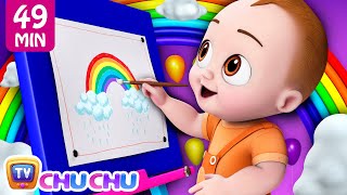 the rainbow party color songs for children many more nursery rhymes kids songs